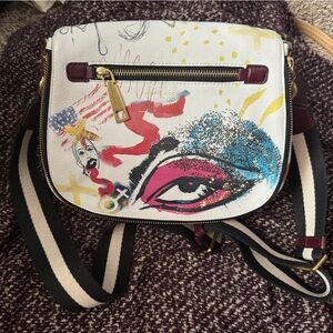 Calfskin Graffiti Bag Off White